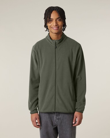 Stanley Guider - Die Herren-Fleecejacke - Khaki - 3XL bedrucken, Art.-Nr. STJM238C2233X