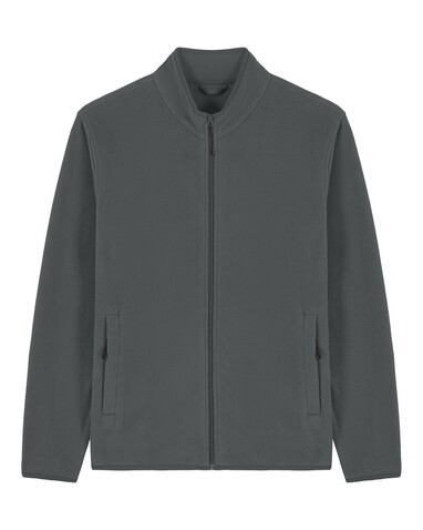 Stanley Guider - Die Herren-Fleecejacke - Anthracite - L bedrucken, Art.-Nr. STJM238C2531L