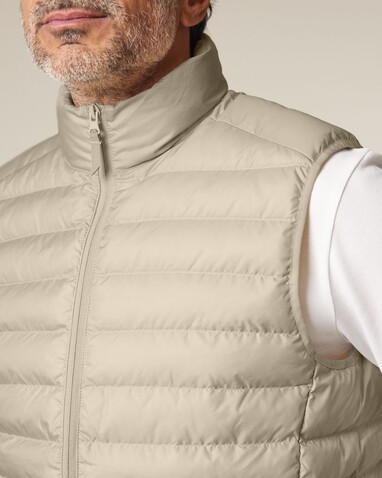 Stanley Climber - Herren-Steppweste - Desert Dust - 3XL bedrucken, Art.-Nr. STJM836C0283X