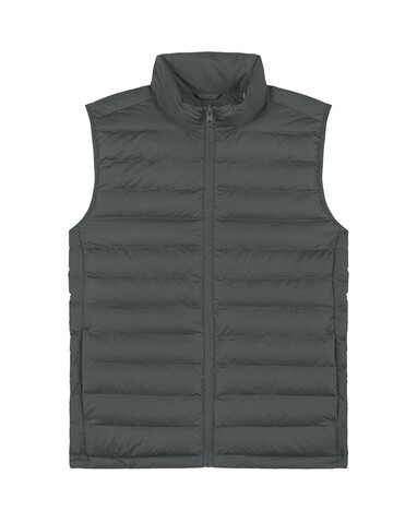 Stanley Climber - Herren-Steppweste - Anthracite - XXL bedrucken, Art.-Nr. STJM836C2532X