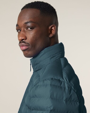 Stanley Voyager - Wattierte Herren Steppjacke - Stargazer - L bedrucken, Art.-Nr. STJM837C7021L