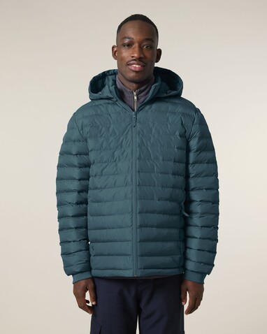 Stanley Voyager - Wattierte Herren Steppjacke - Stargazer - S bedrucken, Art.-Nr. STJM837C7021S
