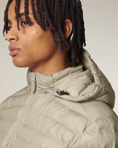 Stanley Voyager - Wattierte Herren Steppjacke - Desert Dust - L bedrucken, Art.-Nr. STJM837C0281L
