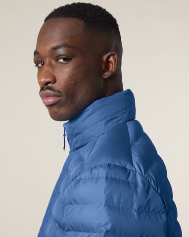Stanley Voyager - Wattierte Herren Steppjacke - Mindful Blue - 3XL bedrucken, Art.-Nr. STJM837C7293X