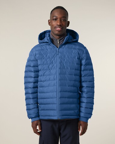 Stanley Voyager - Wattierte Herren Steppjacke - Mindful Blue - 3XL bedrucken, Art.-Nr. STJM837C7293X