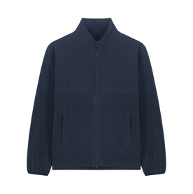 Trekker - Die Unisex-Fleecejacke - French Navy - 3XL bedrucken, Art.-Nr. STJU242C7273X