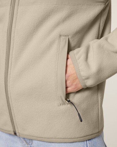 Trekker - Die Unisex-Fleecejacke - Desert Dust - 3XL bedrucken, Art.-Nr. STJU242C0283X