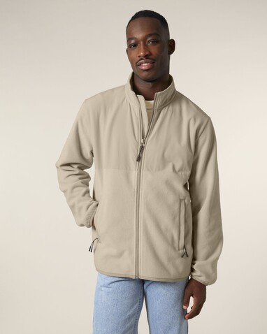 Trekker - Die Unisex-Fleecejacke - Desert Dust - L bedrucken, Art.-Nr. STJU242C0281L