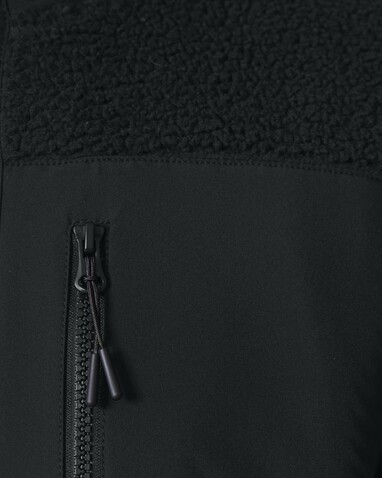 Brooker - Die Relaxed Unisex-Sherpajacke - Black - XS bedrucken, Art.-Nr. STJU248C002XS