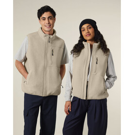 Liner - Die Unisex-Sherpaweste - Desert Dust - 3XL bedrucken, Art.-Nr. STJU249C0283X