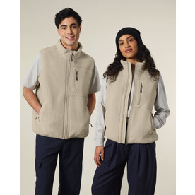 Liner - Die Unisex-Sherpaweste - Desert Dust - 3XL bedrucken, Art.-Nr. STJU249C0283X