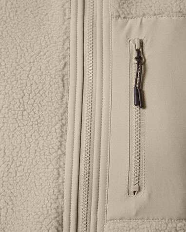 Liner - Die Unisex-Sherpaweste - Desert Dust - XS bedrucken, Art.-Nr. STJU249C028XS