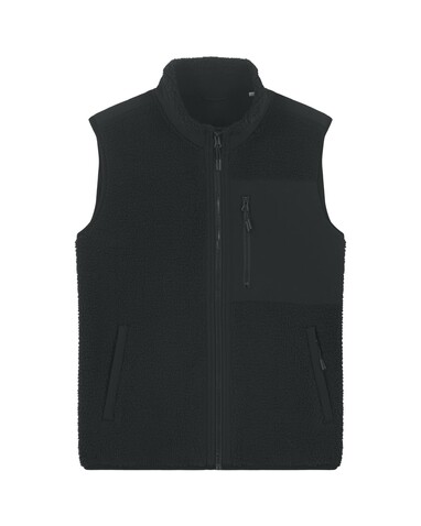 Liner - Die Unisex-Sherpaweste - Black - XXL bedrucken, Art.-Nr. STJU249C0022X