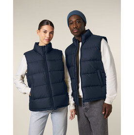 Puffer Gilet - Die Unisex-Steppweste - French Navy - 3XL bedrucken, Art.-Nr. STJU250C7273X