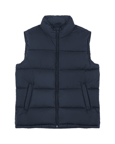 Puffer Gilet - Die Unisex-Steppweste - French Navy - XS bedrucken, Art.-Nr. STJU250C727XS