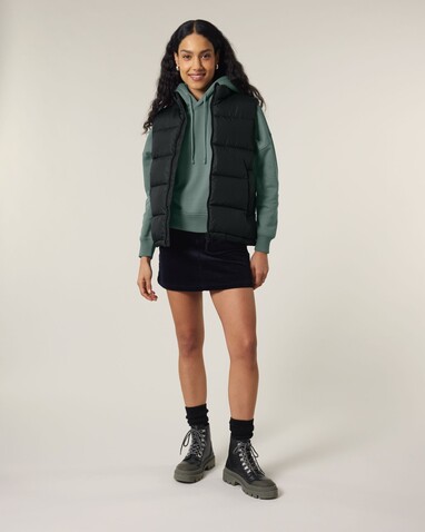 Puffer Gilet - Die Unisex-Steppweste - Black - XXL bedrucken, Art.-Nr. STJU250C0022X