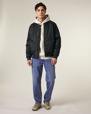 Bomber 2.0 - Die Unisex-Bomberjacke - Black - XXL bedrucken, Art.-Nr. STJU251C0022X