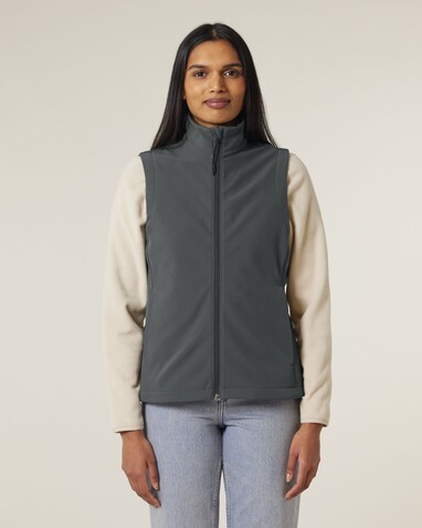 Stella Trail Blazer - Die Damen-Softshellweste - Anthracite - XL bedrucken, Art.-Nr. STJW236C2531X