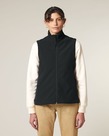 Stella Trail Blazer - Die Damen-Softshellweste - Black - L bedrucken, Art.-Nr. STJW236C0021L
