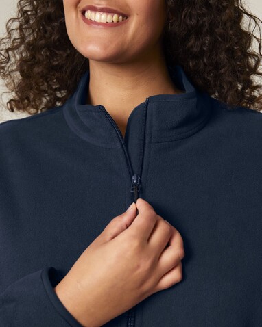 Stella Guider - Die Damen-Fleecejacke - French Navy - XL bedrucken, Art.-Nr. STJW239C7271X