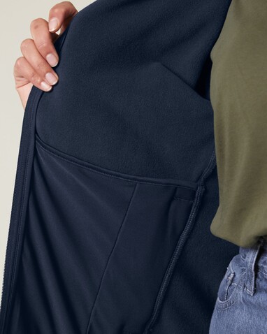 Stella Guider - Die Damen-Fleecejacke - French Navy - XL bedrucken, Art.-Nr. STJW239C7271X