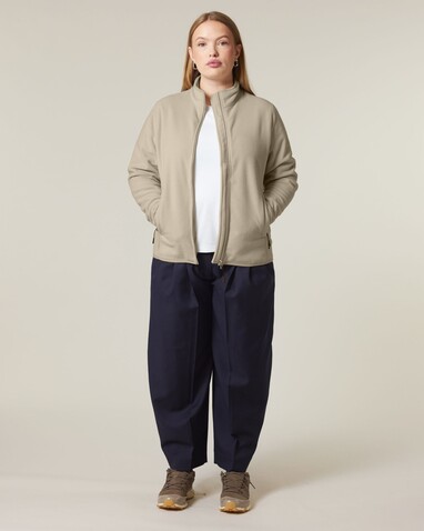 Stella Guider - Die Damen-Fleecejacke - Desert Dust - M bedrucken, Art.-Nr. STJW239C0281M