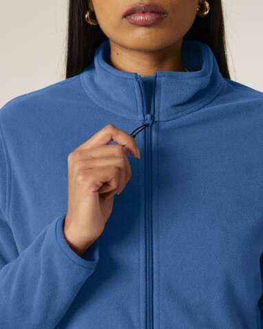 Stella Guider - Die Damen-Fleecejacke - Mindful Blue - S bedrucken, Art.-Nr. STJW239C7291S