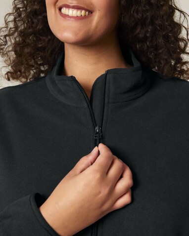 Stella Guider - Die Damen-Fleecejacke - Black - M bedrucken, Art.-Nr. STJW239C0021M