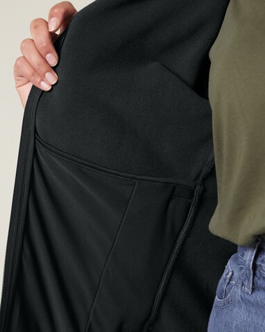Stella Guider - Die Damen-Fleecejacke - Black - XL bedrucken, Art.-Nr. STJW239C0021X