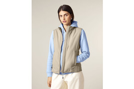 Stella Quester - Damen ärmellose Fleece-Jacke bedrucken, Art.-Nr. STJW241