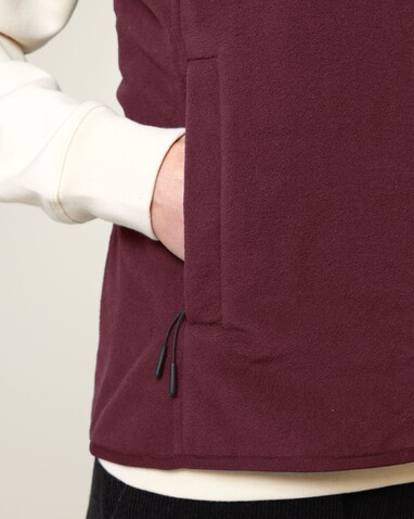 Stella Quester - Die Damen-Fleeceweste - Burgundy - XS bedrucken, Art.-Nr. STJW241C244XS