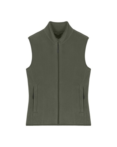 Stella Quester - Die Damen-Fleeceweste - Khaki - XL bedrucken, Art.-Nr. STJW241C2231X Stella Quester - Die Damen-Fleeceweste - Khaki - XL bedrucken, Art.-Nr. STJW241C2231X