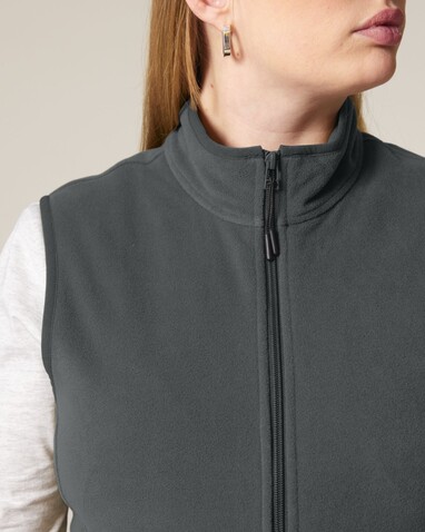 Stella Quester - Die Damen-Fleeceweste - Anthracite - S bedrucken, Art.-Nr. STJW241C2531S