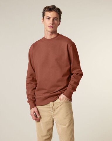 Changer 2.0 - Das Iconic Rundhals-Unisex-Sweatshirt - Heritage Brown - L bedrucken, Art.-Nr. STSU178C7301L