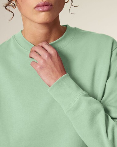 Changer 2.0 - Das Iconic Rundhals-Unisex-Sweatshirt - Misty Jade - S bedrucken, Art.-Nr. STSU178C7351S
