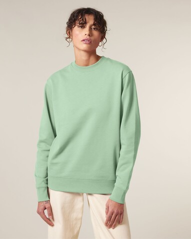 Changer 2.0 - Das Iconic Rundhals-Unisex-Sweatshirt - Misty Jade - M bedrucken, Art.-Nr. STSU178C7351M