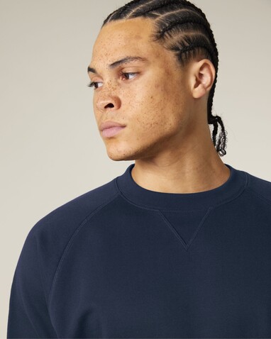 Knoxer - Das Relaxed Raglan-Rundhals-Unisex-Sweatshirt - French Navy - 3XL bedrucken, Art.-Nr. STSU201C7273X Knoxer - Das Relaxed Raglan-Rundhals-Unisex-Sweatshirt - French Navy - 3XL bedrucken, Art.-Nr. STSU201C7273X