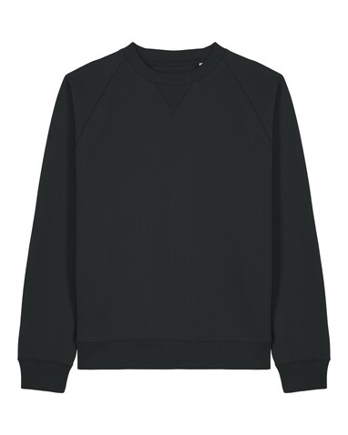 Knoxer - Das Relaxed Raglan-Rundhals-Unisex-Sweatshirt - Black - M bedrucken, Art.-Nr. STSU201C0021M