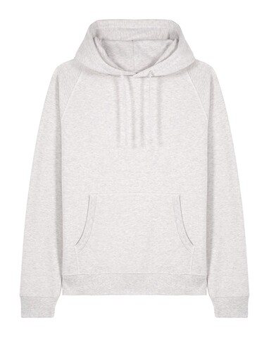 Striker - Der Relaxed Raglan-Unisex-Hoodie - Cool Heather Grey - M bedrucken, Art.-Nr. STSU202C1461M