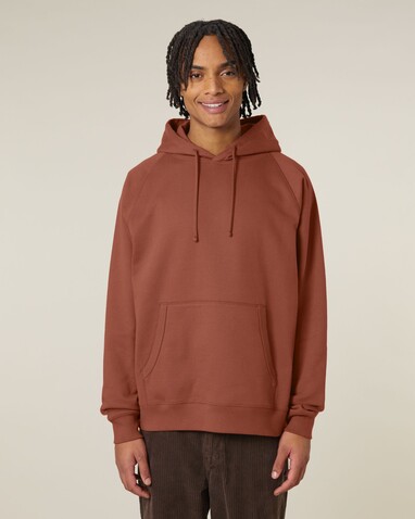 Striker - Der Relaxed Raglan-Unisex-Hoodie - Heritage Brown - M bedrucken, Art.-Nr. STSU202C7301M