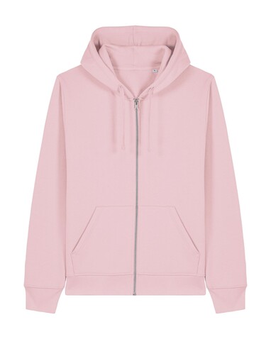 Mixer - Iconic Mid-Light Unisex-Zip-Thru-Hoodie-Sweatshirt - Cotton Pink - 3XL bedrucken, Art.-Nr. STSU205C0053X