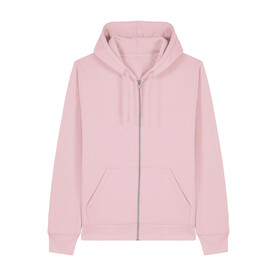 Mixer - Iconic Mid-Light Unisex-Zip-Thru-Hoodie-Sweatshirt - Cotton Pink - 3XL bedrucken, Art.-Nr. STSU205C0053X