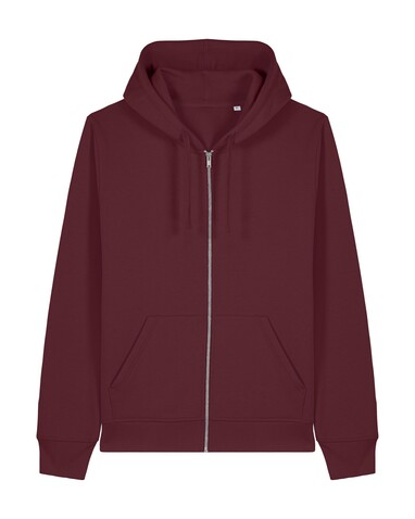 Mixer - Der Unisex-Zip-Hoodie - Burgundy - M bedrucken, Art.-Nr. STSU205C2441M Mixer - Der Unisex-Zip-Hoodie - Burgundy - M bedrucken, Art.-Nr. STSU205C2441M