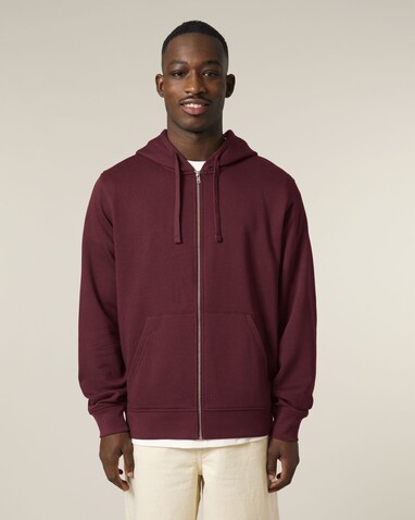 Mixer - Der Unisex-Zip-Hoodie - Burgundy - XS bedrucken, Art.-Nr. STSU205C244XS Mixer - Der Unisex-Zip-Hoodie - Burgundy - XS bedrucken, Art.-Nr. STSU205C244XS