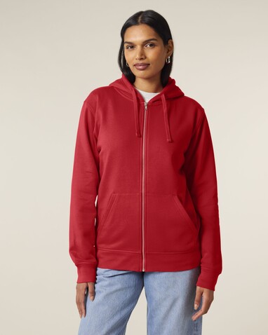 Mixer - Der Unisex-Zip-Hoodie - Red - 4XL bedrucken, Art.-Nr. STSU205C0044X