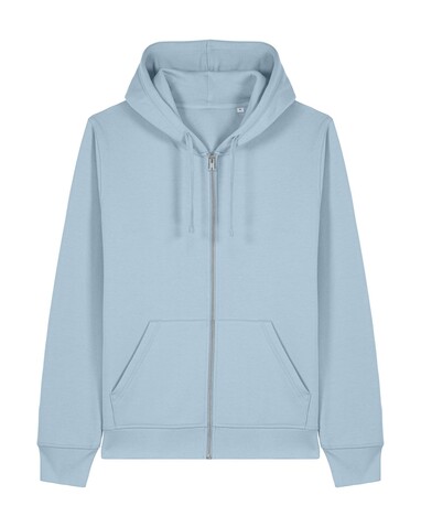 Mixer - Der Unisex-Zip-Hoodie - Sky blue - M bedrucken, Art.-Nr. STSU205C2321M