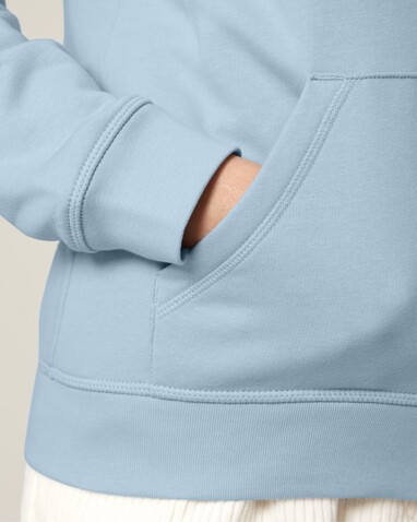 Mixer - Der Unisex-Zip-Hoodie - Sky blue - M bedrucken, Art.-Nr. STSU205C2321M