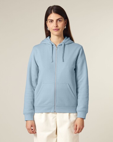 Mixer - Der Unisex-Zip-Hoodie - Sky blue - 4XL bedrucken, Art.-Nr. STSU205C2324X
