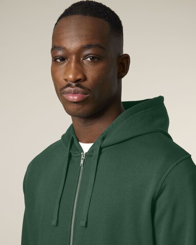 Mixer - Der Unisex-Zip-Hoodie - Bottle Green - XS bedrucken, Art.-Nr. STSU205C224XS Mixer - Der Unisex-Zip-Hoodie - Bottle Green - XS bedrucken, Art.-Nr. STSU205C224XS