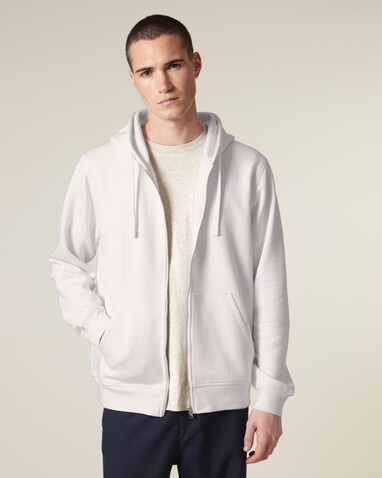 Mixer - Der Unisex-Zip-Hoodie - Vintage White - XXL bedrucken, Art.-Nr. STSU205C5042X